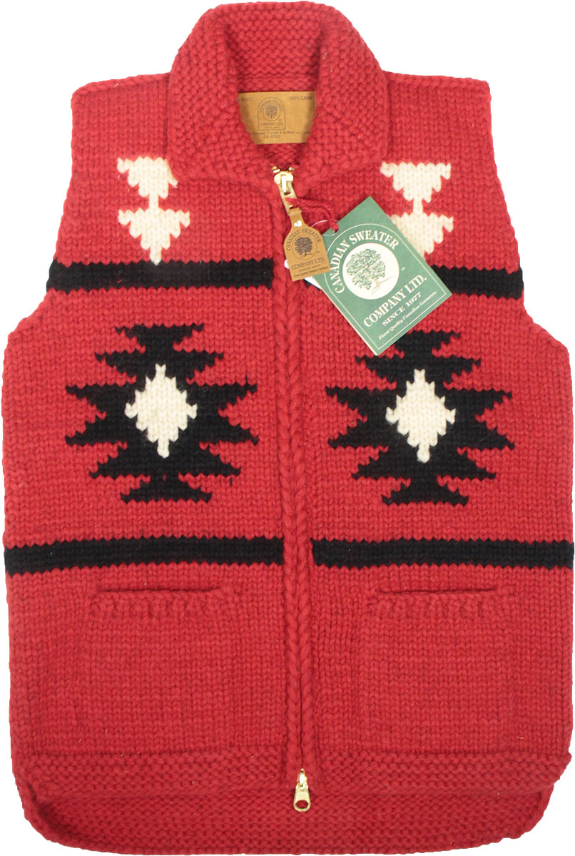 CANADIAN SWETER カウチンニットベスト